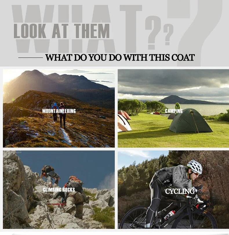 Windproof Reflective Cycling Jacket