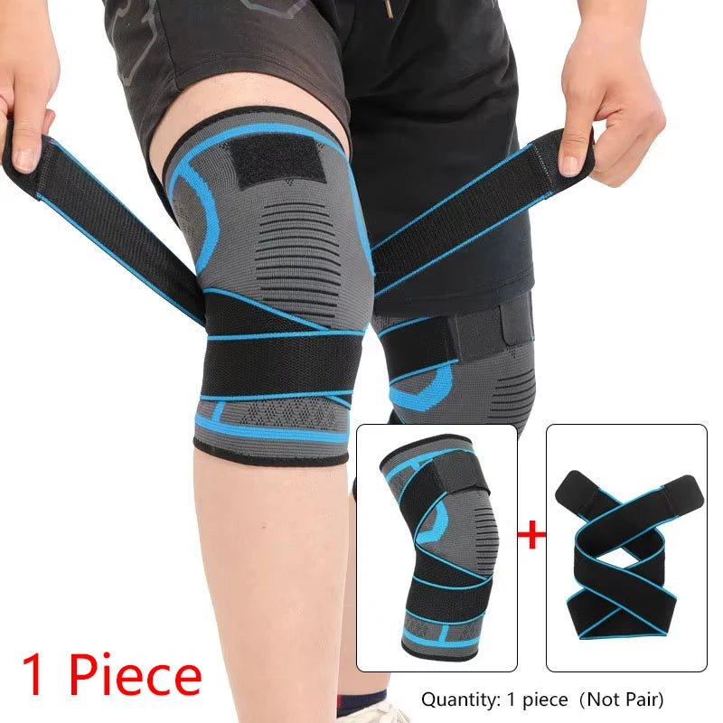 FlexKnee – Nylon Sport Knee Pad Compression Brace