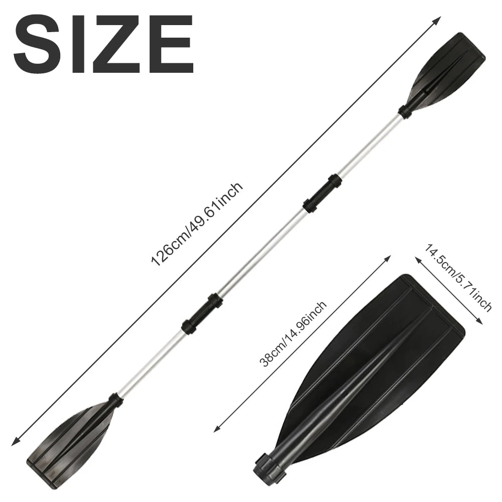 Aluminium Alloy Kayak Paddles – Adjustable & Detachable Oars