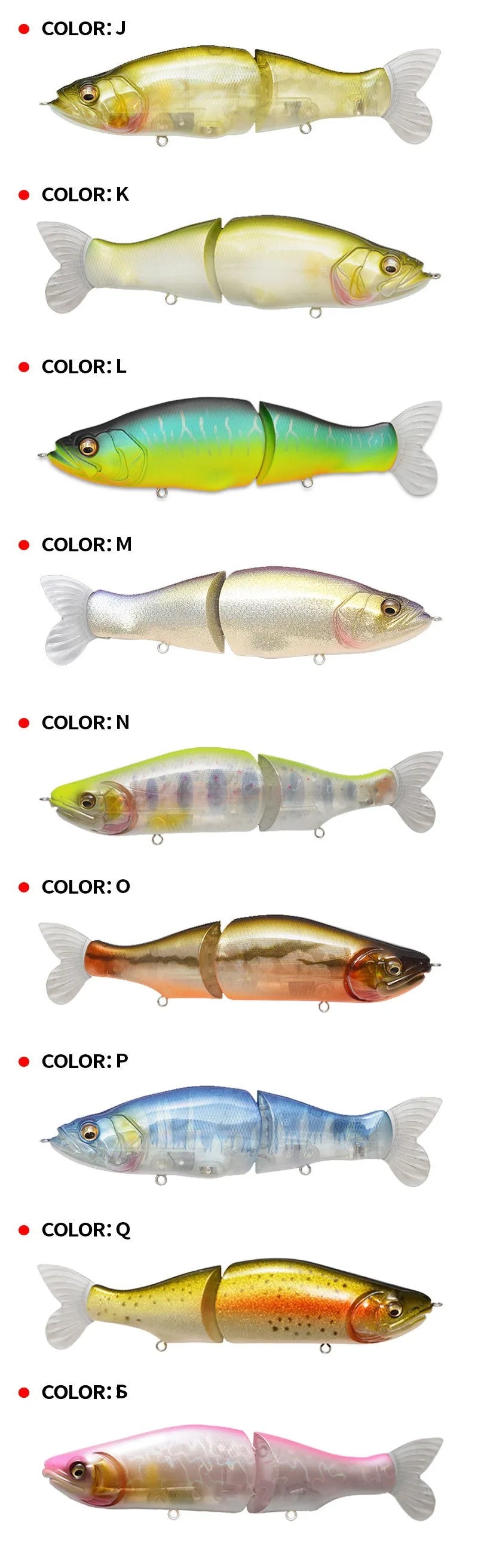 Multi Joint Swimbait Fishing Lure