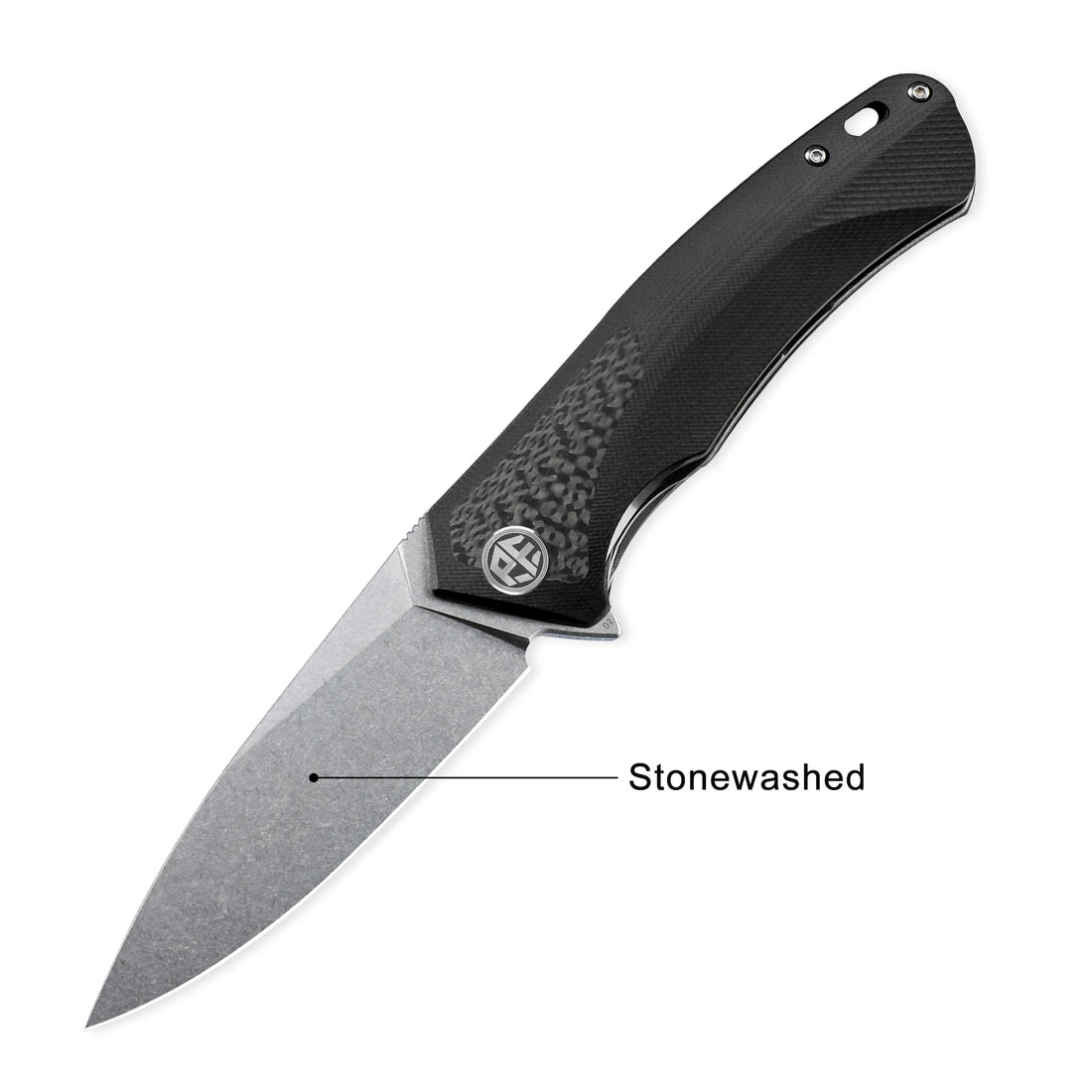 PF838CS Folding Knife – D2 Steel Blade with G10 & Carbon Fiber Handle