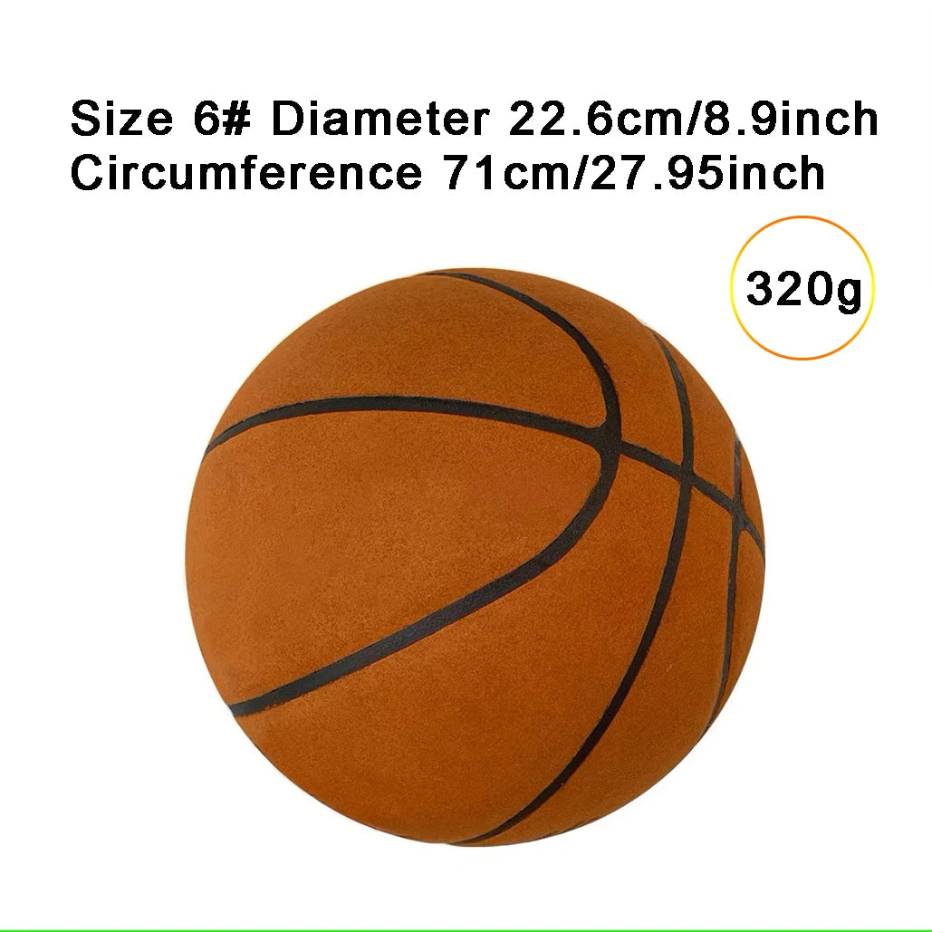 QuietBounce – Indoor Silent Foam Basketball