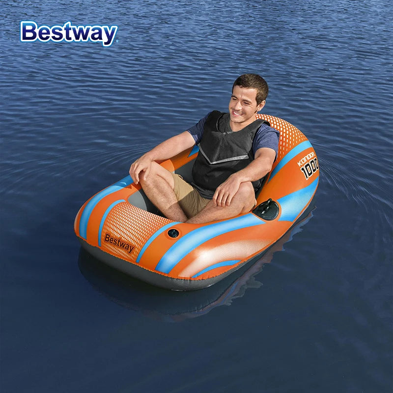 Heavy Duty Inflatable Kayak 1-3 Person PVC Raft