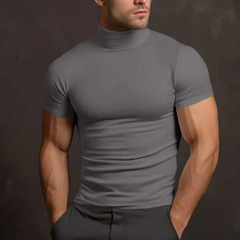 Men’s High Collar Training T-Shirt