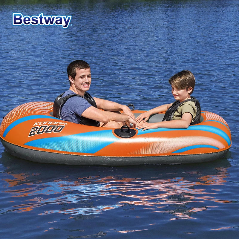 Heavy Duty Inflatable Kayak 1-3 Person PVC Raft