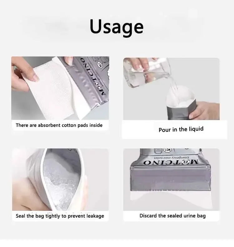 Disposable Car Emergency Urine Bag