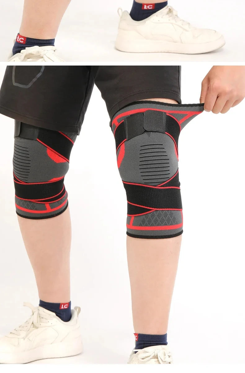 FlexKnee – Nylon Sport Knee Pad Compression Brace