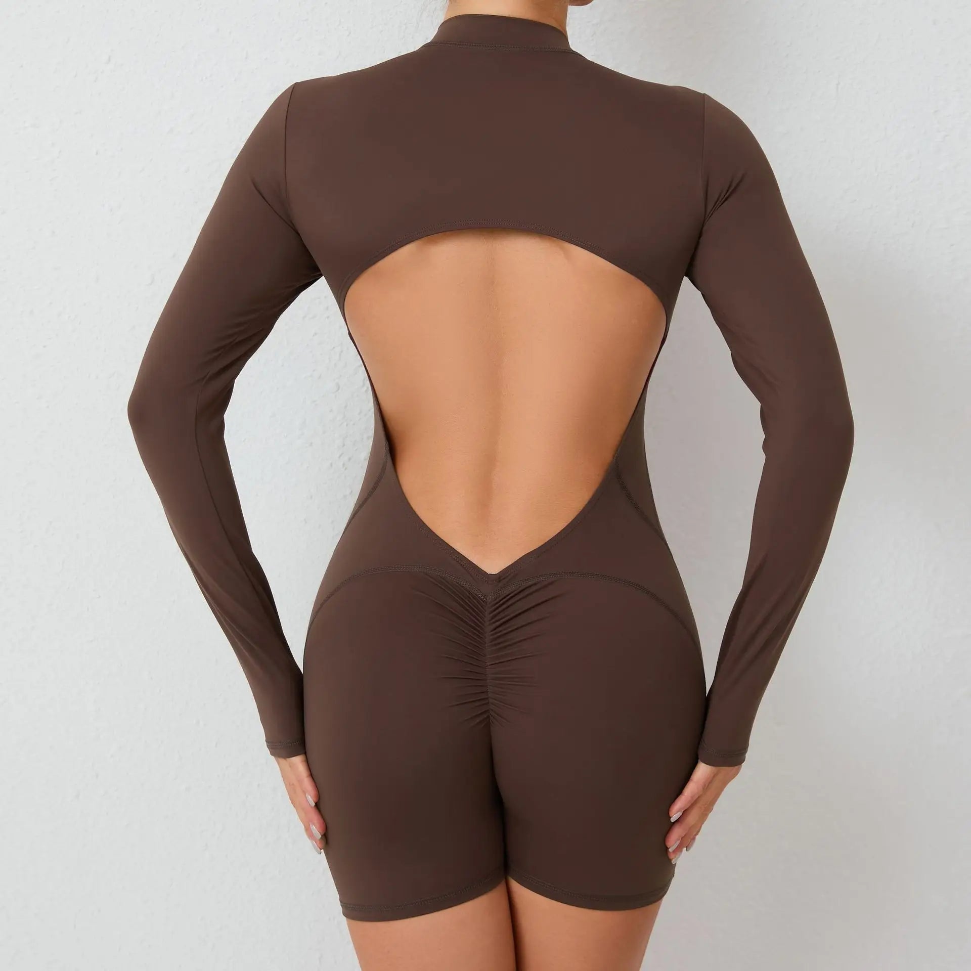 Long Sleeve Yoga Jumpsuit