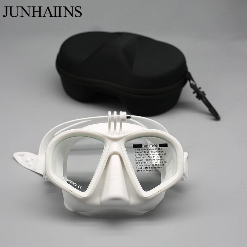 Wet GoPro Mount Freedive Mask – Low Volume Snorkel Set