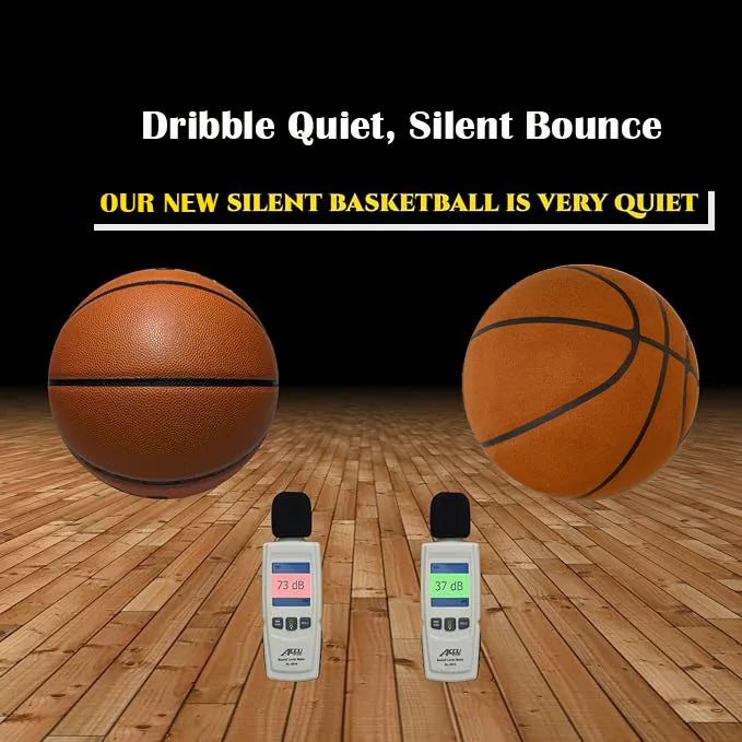 QuietBounce – Indoor Silent Foam Basketball