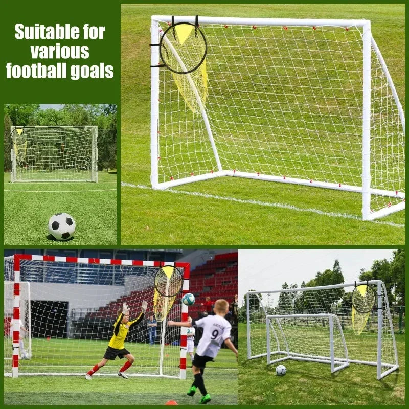 GoalPro – Foldable Football Target Net 17x28in