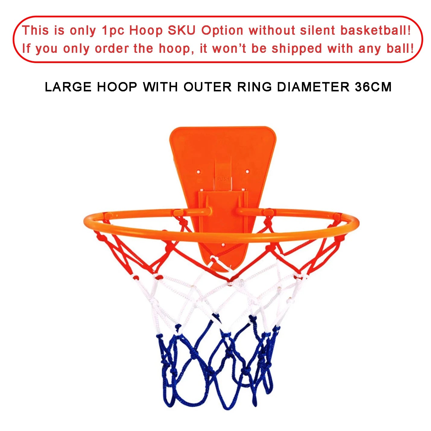 QuietBounce – Indoor Silent Foam Basketball